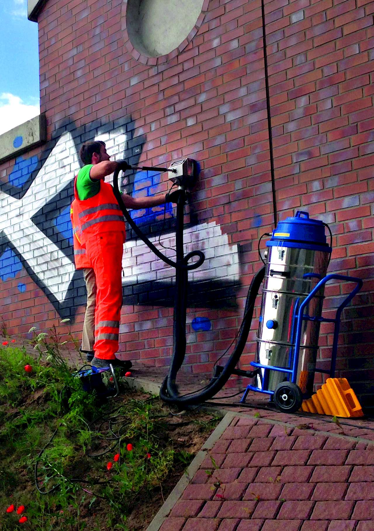 Graffiti-Entfernung in Mülheim an der Ruhr